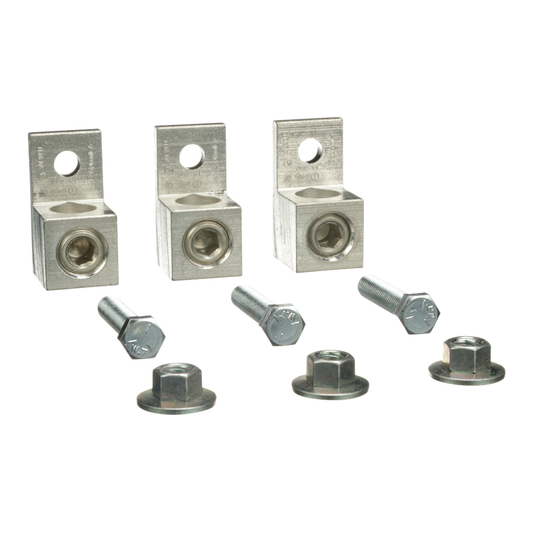 DASKP250 - Accesorio para transformador, kit de terminales, mecánico, 250 A, 350 kcmil a 6 AWG, cantidad 3