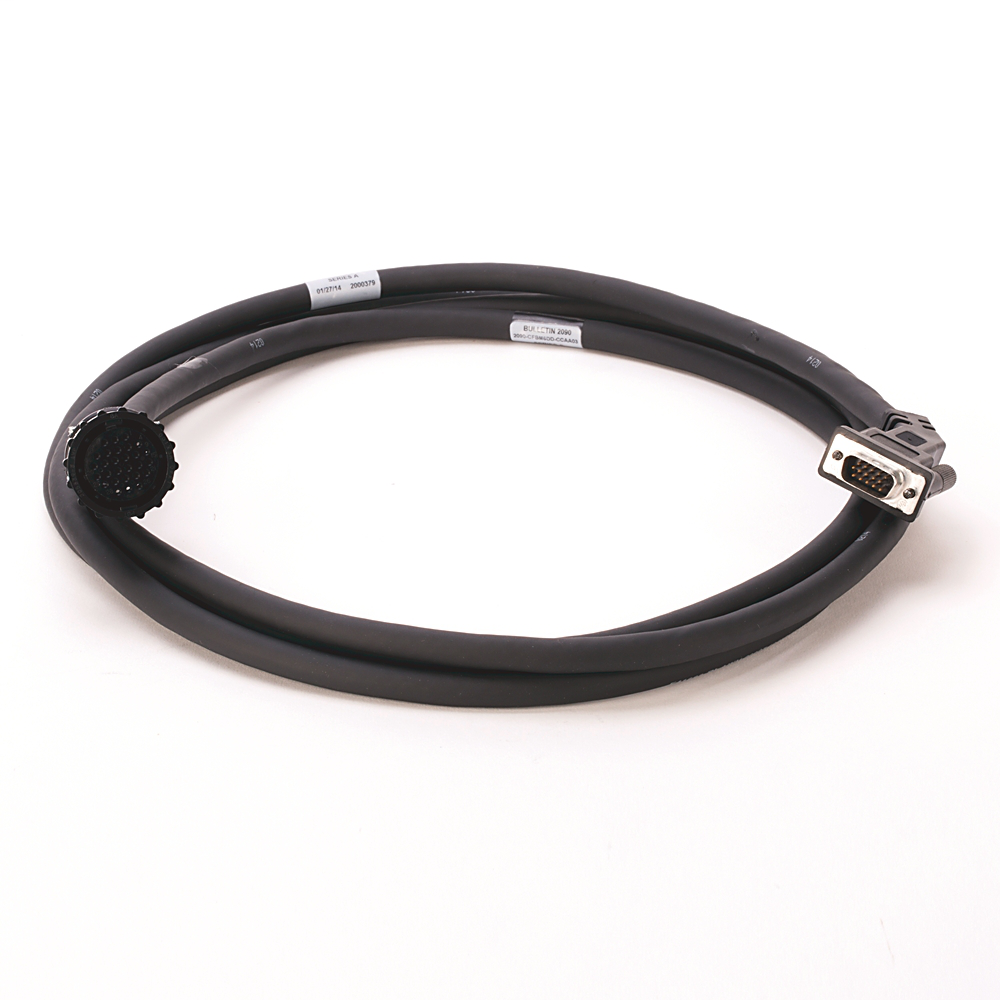 Cable de retroalimentación, circuito M, plástico, D-DB15, INCR CC, estándar, 3 m