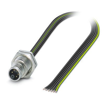 1239088 - SACC-DSI-M12MSM-5PE-M16XL/0,2X - Conector de dispositivo, montaje trasero