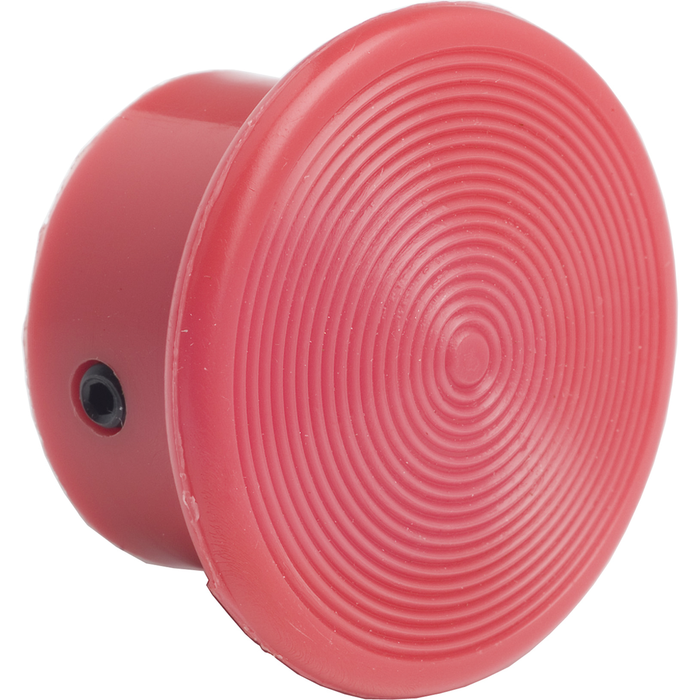 9001K92R - Mushroom button, Harmony 9001K, Harmony 9001SK, screw-on plastic, red, 35mm, for push-button (Qty. 100)