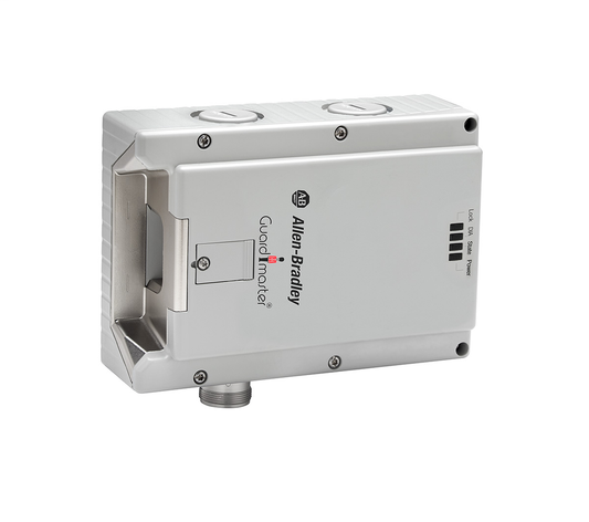 442G-MABL-ULM-C00 - Módulo de bloqueo, caja de acceso 442G, alimentación para bloqueo, código único, conector M23, protección izquierda, tapa ciega