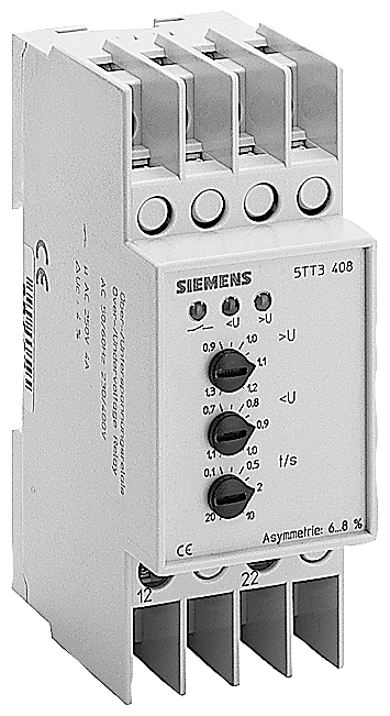 5TT3408 - RELÉ DE VOLTAJE, TIPO N, 230/400 V, 2 CO