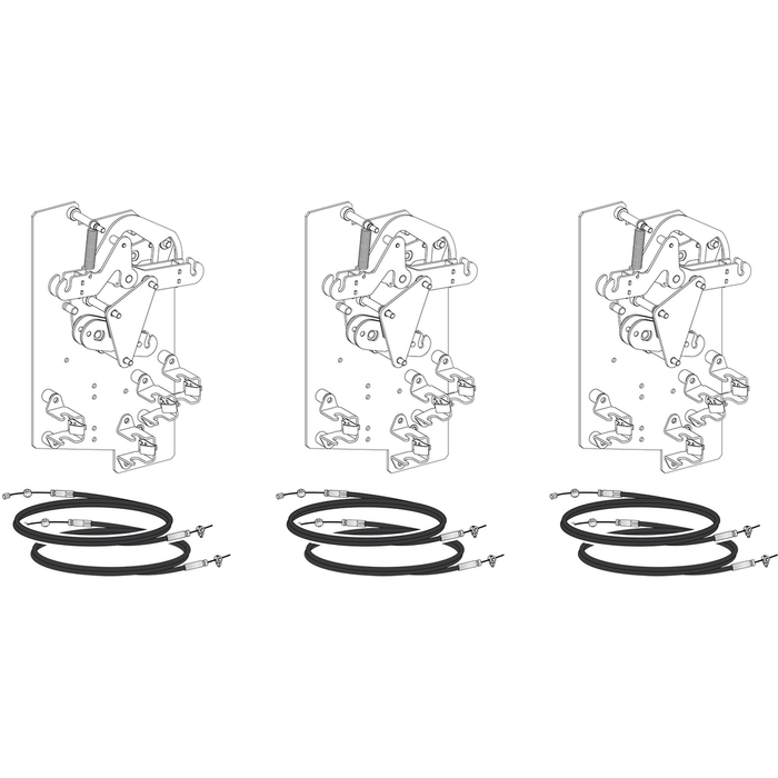 LV848609SP - Cable interlocking kit 2S+1C - for MTZ2/MTZ3/NW fixed/drawout - spare part