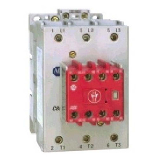 100S-C60B22C - Contactor de seguridad 100S-C, 60 A, lado de línea, 440 V 50 Hz / 480 V 60 Hz, 3 NA, 2 NA, 2 NC