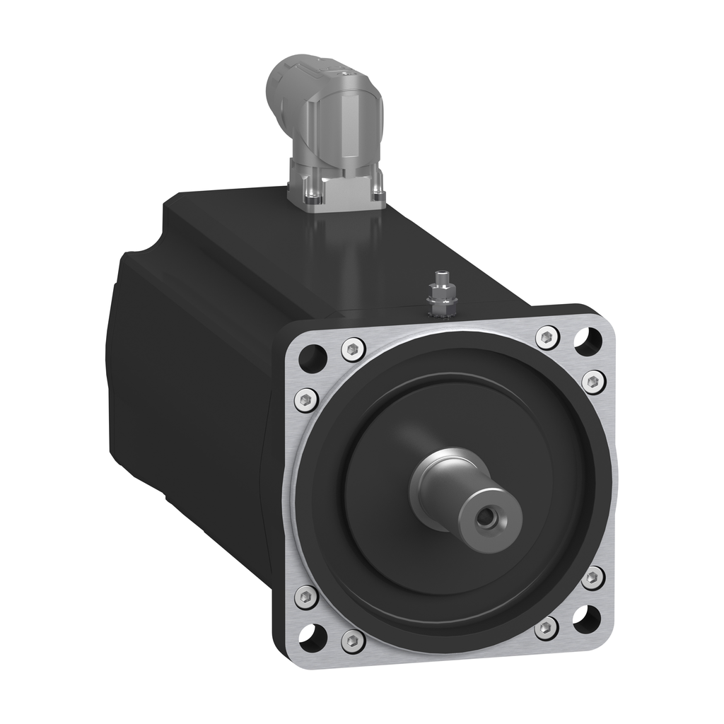 SH31001P0BF4000 - Motor SH3 OMC de 100 mm, 1ª pieza, IP65/54, corte liso, DSL, multivuelta, conexión angular, freno M23