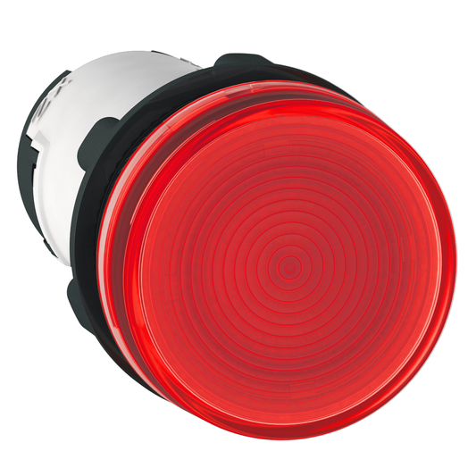 XB7EV74P - Pilot light, Harmony XB7, round red, 22mm, bulb BA9s, screw clamp terminals, 230V