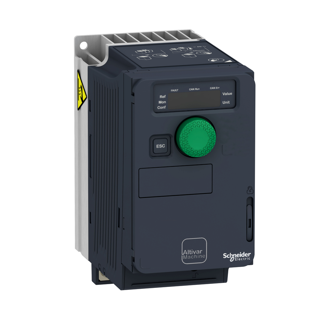 ATV320U06M3C - variable speed drive, Altivar Machine ATV320, 0.55kW, 200 to 240V, 3 phases, compact