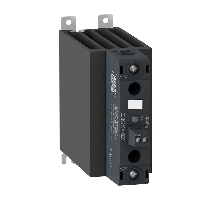 SSD1A345BDC2 - Harmony, Solid state relay, 45 A, DIN rail mount, zero voltage switching, input 4...32 V DC, output 48...600 V AC (Qty. 10)