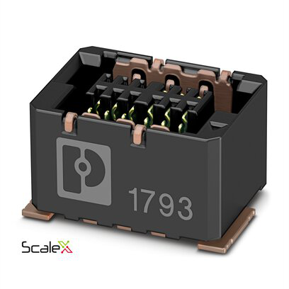 1053612 - FP 0,8/ 20-FV-SH 4,85 - Conector hembra SMD, blindado