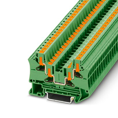 1291899 - PTV 4-QUATTRO GN - Bloque de terminales de paso