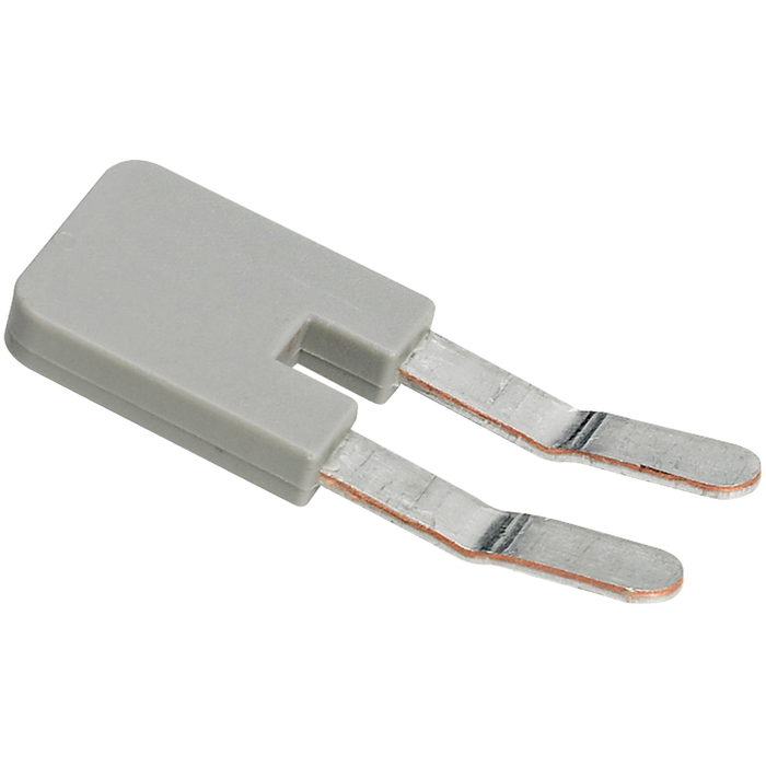 NSYTRALM22 - Plug-in bridge, Linergy TR, 2 points, for mini spring terminals NSYTRR24M, 2 way, grey, set of 10