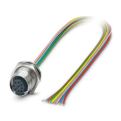 1239959 - SACC-DSI-FS-8CON-PG 9/0,5 SCOX - Conector de dispositivo, montaje trasero