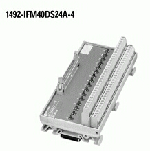 1492-IFM40DS24A-4 - 40-Point Isolated Digital IFM, 24/48V AC/DC LED Indicators, 4 Terminals per Input, , , Digital Interface Module