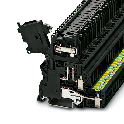 3070066 - UT 4-PE/HESILED 60 (5X20) - Fuse modular terminal block