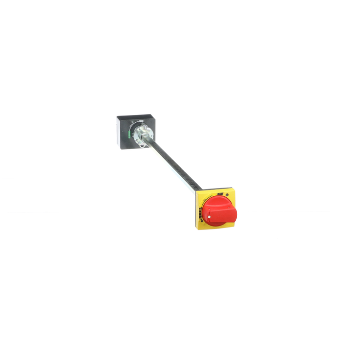 LV426933 - Extended rotary handle, ComPacT NSXm, red handle/yellow front, shaft length 200-600mm, IP54