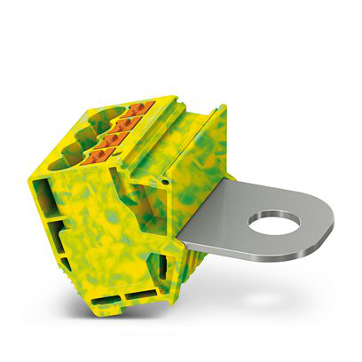 1083238 - AGK PT 4X6/M10 GNYE - Pick-off terminal block