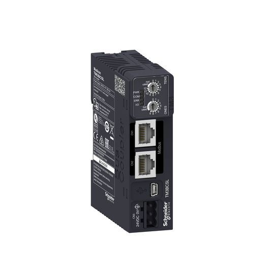 TM3BCSL - Módulo acoplador de bus, Modicon TM3, E/S distribuidas, optimizado, interfaz de línea serie, IP20