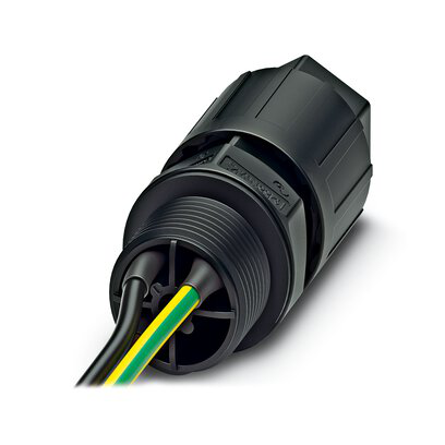 1414685 - QPD W 2PE1,5 4-9 M20 1,0 BK - Panel feed-through