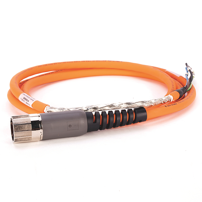 SpeedTEC Cable, Motor Power Only, SpeedTec DIN Connector, Drive-end, Flying-lead, 16 AWG, Continuous-Flex, 60 Meters