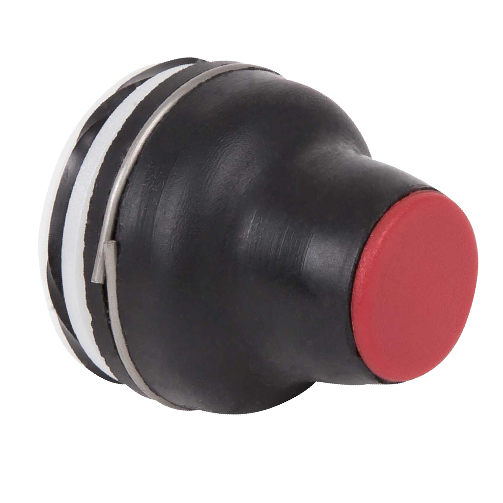 XACB9114 - booted head for pushbutton XAC-B - red - 4 mm, -25..+70 °C (Qty. 100)