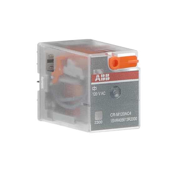 1SVR405613R2000 - CR-M120AC4 PLUGGABLE RELAY