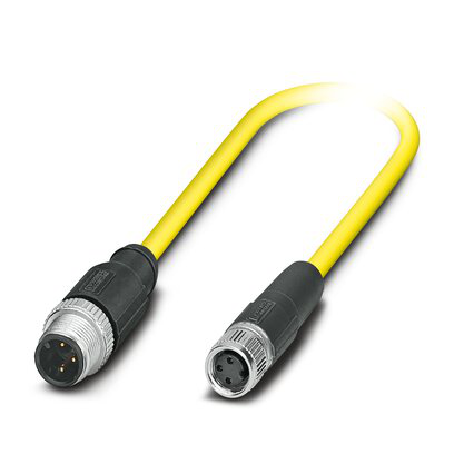 1406023 - SAC-3P-M12MS/ 0,5-542/M8FSSHBK - Sensor/actuator cable