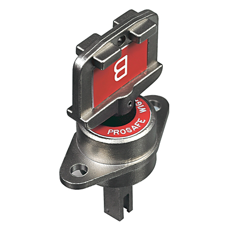 440T-MSGAU12CL - Adaptador de celda, 90° en sentido horario a trampa
