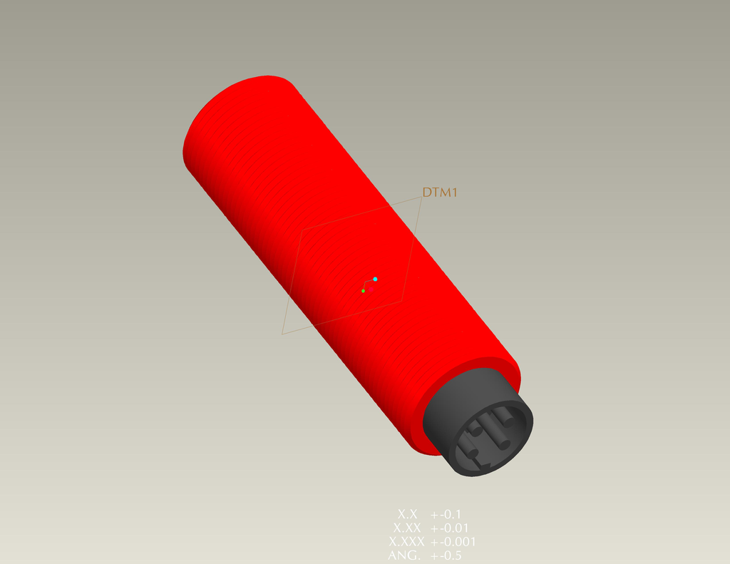 440N-Z18UPT - 440A Interlock Switch Accessories, 18 mm Plastic Actuator for Series "A" Unique Coded Models