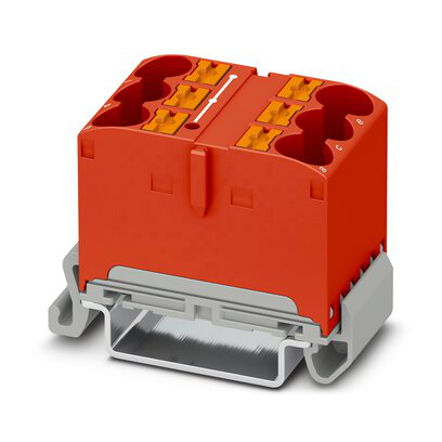 1082481 - PTFIX 6X10/S-NS35A RD - Distribution block
