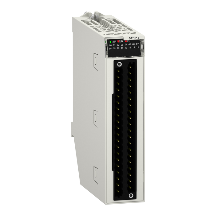 BMXDAI1614 - discrete input module, Modicon X80, 16 isolated inputs, 100 to 120V AC (Qty. 8)