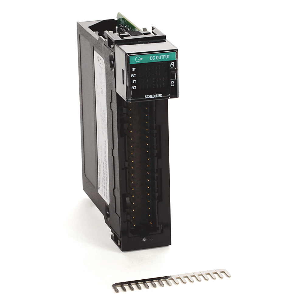 1756-OB16IEFS - 10-30 VDC Scheduled, Electronically-Protected, Sinking Sourcing, Isolated, Fast Output Module