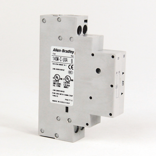 140M-C-UXN - Accesorios 140M - Marcos C, RC, D y F, Disparo por Subtensión, Montaje en el Lado Izquierdo, 380-400 V 50 Hz, 440-460 V 60 Hz