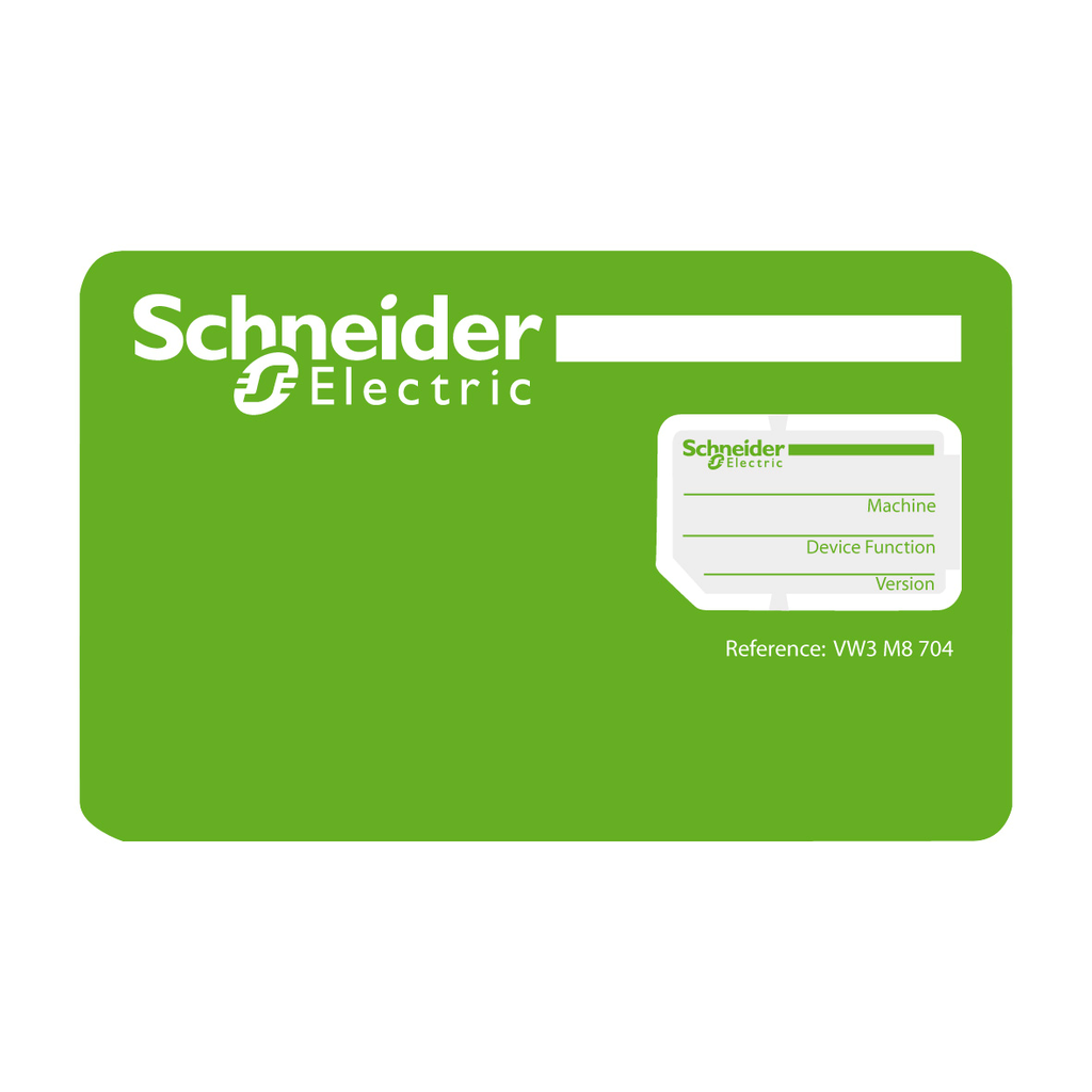 VW3M8704 - paquete de 25 tarjetas de memoria - para servoaccionamiento