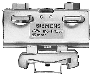 8WA1010-1PQ00 - TERM BLOCK, SCREW, GND & GND-NEUTRAL, 95