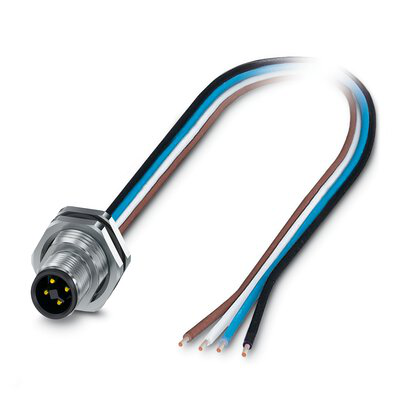 1239583 - SACC-DSI-M12MST-4P-M16XL/0,25X - Conector de dispositivo, montaje trasero