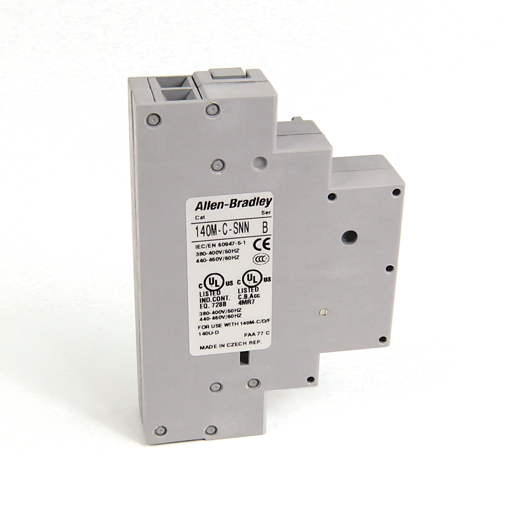 140M-C-SNN - Accesorios 140M - Bastidores C, RC, D y F, Disparo en Derivación, Montaje en el Lado Izquierdo, 380-400 V 50 Hz, 440-460 V 60 Hz