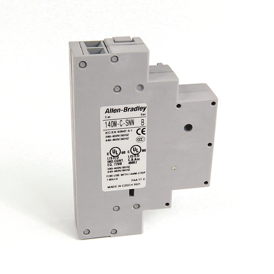 140M-C-SNN - Accesorios 140M - Bastidores C, RC, D y F, Disparo en Derivación, Montaje en el Lado Izquierdo, 380-400 V 50 Hz, 440-460 V 60 Hz