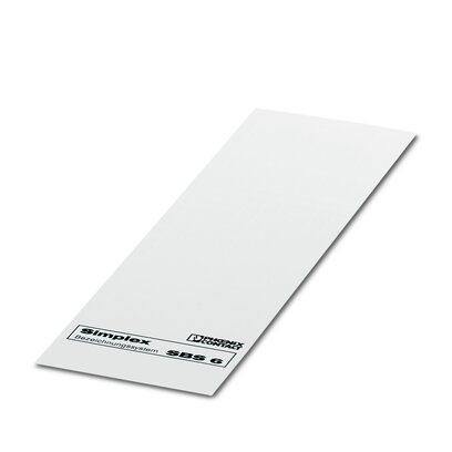 1007222 - SBS 6:UNBEDRUCKT - Marker card