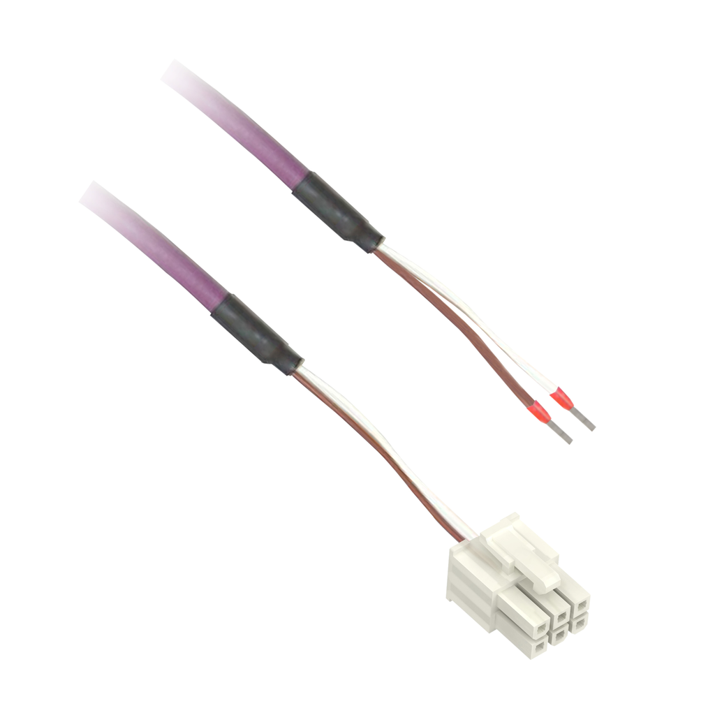 Cable de puesta en servicio, Lexium ILA, ILE, ILS, para conexión con cables flotantes