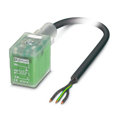 1401338 - SAC-3P- 5,0-PUR/B-1L-R-ES - Cable sensor/actuador