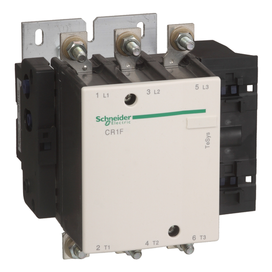 CR1F185Q7 - Contactor de enclavamiento magnético, TeSys F, 3P (3NO), CA-3 &lt;=440 V, 185 A, bobina de CA de 380-400 V