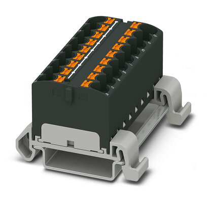 3273716 - PTFIX 18X4-NS35A BK - Bloque de distribución
