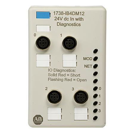 1738-IR2M12 - 1738 ArmorPoint Analog I/O Modules, Input, 2 Single-Ended RTD, DC Micro (M12)