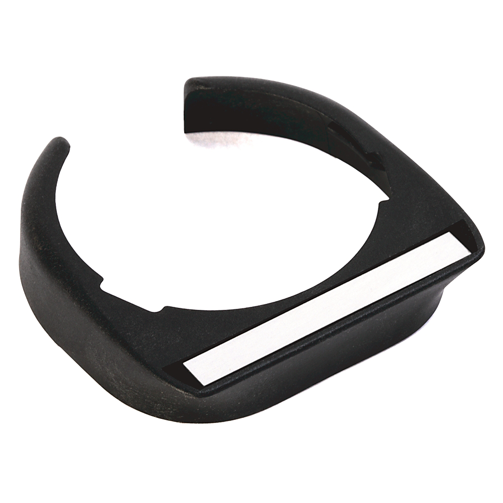 800G-11SE112K - Placa de leyenda y marco 800G, inglés: PARADA DE EMERGENCIA