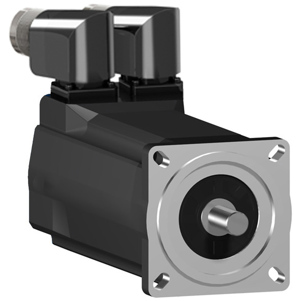 SH30702P01F2100 - Servomotor SH3 070 2,04 Nm, sin llave, simple, con freno, conexión 90°, IP65/IP65, 8k RPM