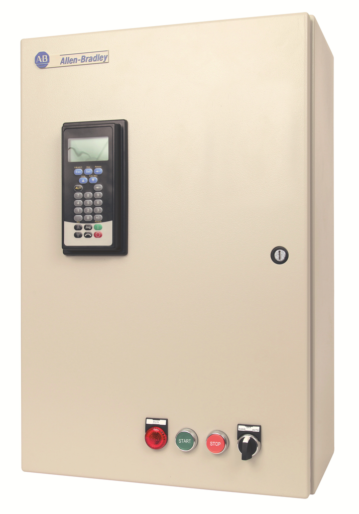 150-F43FBD - SMC-Flex, controlador de estado sólido, NEMA tipo 4/12 (IP65), 43 A, 7,5...30 HP a 460 V CA, voltaje de entrada: 200...480 V, voltaje de control: 100...240 V CA