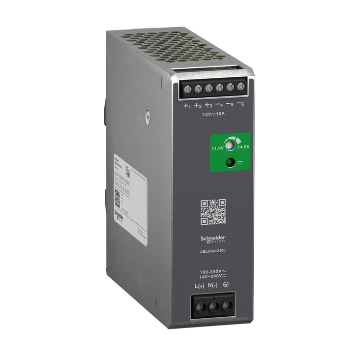 ABLS1A12100 - Regulated Power Supply, 100...240V AC, 12V, 10A, single phase, Optimized