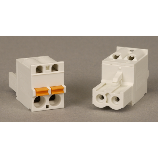 STBXTS2120 - Modicon STB - Conector extraíble de 2 pines para fuente de alimentación de 24 V CC - tipo resorte