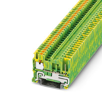 3210059 - PT 2,5/1P-PE - Bloque de terminales modular de tierra