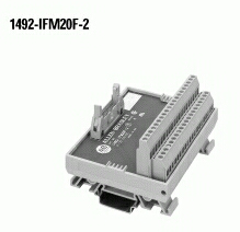 1492-IFM20F-2 - 20-Point Feed-Through Digital IFM, Extra Terminals, , , Digital Interface Module